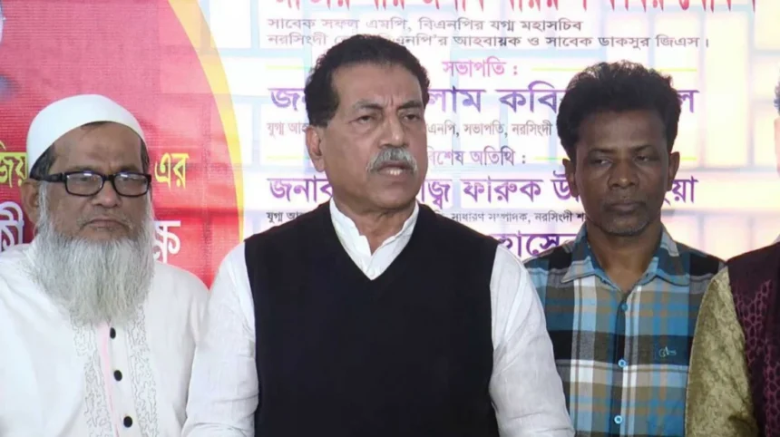 সরকার পতনের আন্দোলনের ‘মাস্টারমাইন্ড’ তারেক রহমান: খোকন