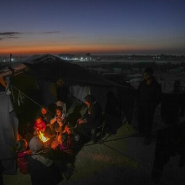 ‘We’re dying from the cold’: Displaced Palestinians battle winter in Gaza