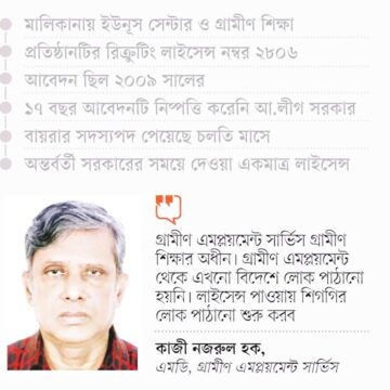 গ্রামীণ কর্মসংস্থান পেল জনশক্তি রপ্তানির অনুমোদন